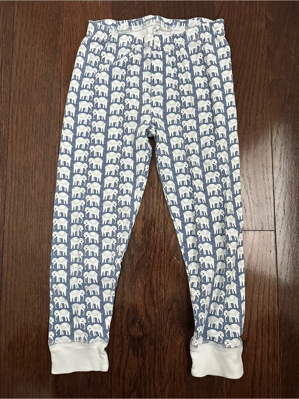 Roller Rabbit Blue Elephant Printed pajama set size 6 excellent condition